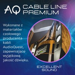 Acoustique Quality 646-BW - аудиофильский акустический кабель BI-WIRING Длина 4 метра цена и информация | Кабели и провода | pigu.lt