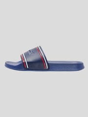 Šlepetės unisex Hummel Pool Slide Retro, mėlynos цена и информация | Мужские шлепанцы, босоножки | pigu.lt