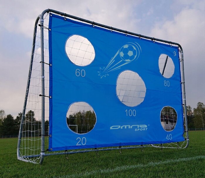 Nešiojami futbolo vartai 240 x 150 x 90 cm цена и информация | Futbolo vartai ir tinklai | pigu.lt