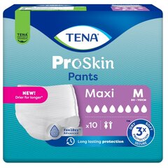 Sauskelnės Tena Pants Maxi M, 10 vnt. цена и информация | Подгузники, прокладки, одноразовые пеленки для взрослых | pigu.lt