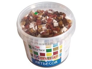 Mozaikos akmenukai ArtDecor Rayher, 1kg, rudi цена и информация | Канцелярские товары | pigu.lt