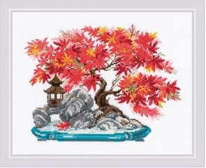 Siuvinėjimo kryželiu rinkinys Rudens bonsai 30x24 RIOL2044 kaina ir informacija | Siuvinėjimo priemonės | pigu.lt