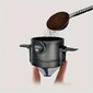 Tech Zone kavos filtras, juodas цена и информация | Virtuvės įrankiai | pigu.lt