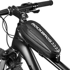 Dviračio rėmo krepšys RockBross B60, juodas kaina ir informacija | Kiti dviračių priedai ir aksesuarai | pigu.lt