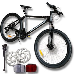 Dviratis - Shimano, 26", juodas kaina ir informacija | Dviračiai | pigu.lt