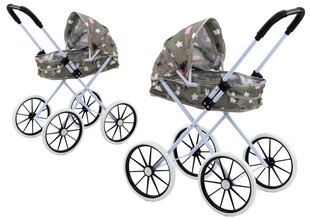 Lėlių vežimėlis, rudas kaina ir informacija | Žaislai mergaitėms | pigu.lt