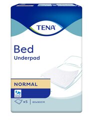 Paklotas Tena Bed Normal, 60x90cm, 5 vnt. kaina ir informacija | Vystyklai ir vystymo priemonės | pigu.lt