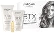 Botokso plaukams rinkinys PostQuam Professional BTX Hair, 40 ml + 25 ml + 10 ml цена и информация | Priemonės plaukų stiprinimui | pigu.lt