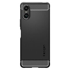 Spigen Rugged Armor case for Sony Xperia 10 VI - matte black цена и информация | Чехлы для телефонов | pigu.lt