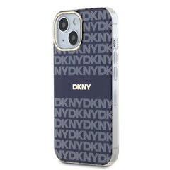 DKNY PC|TPU Repeat Pattern Tonal Stripe Magsafe Case for iPhone 14 Blue цена и информация | Чехлы для телефонов | pigu.lt