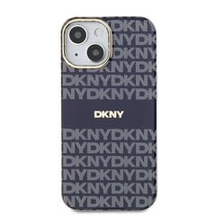 DKNY PC|TPU Repeat Pattern Tonal Stripe Magsafe Case for iPhone 14 Blue цена и информация | Чехлы для телефонов | pigu.lt