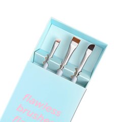 Набор кисточек OKO Brush Set "Flawless Brushes Flawless Brows" цена и информация | Кисти для макияжа, спонжи | pigu.lt