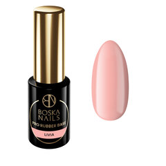 "Divine Nails Shine Pro Rubber Base Livia", 6 ml kaina ir informacija | Manikiūro, pedikiūro priemonės | pigu.lt