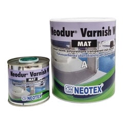 Matinis betono lakas Neodur Varnish W Mat, 0,8 kg kaina ir informacija | Lakai, skiedikliai | pigu.lt