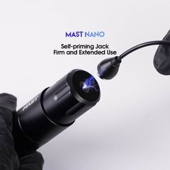 Машинка Mast Nano с магнитным клип-кордом WQ365, черная цена и информация | Кисти для макияжа, спонжи | pigu.lt