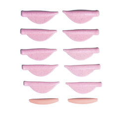 Silikoninių volelių rinkinys "Zola Pinky Shiny Pads" (XS, S, M, L, XL) kaina ir informacija | Masažo reikmenys | pigu.lt