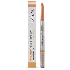 Antakių pieštukas LeviSsime Desinger Duo Blonde, 1 ml цена и информация | Карандаши, краска для бровей | pigu.lt