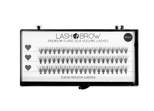 "Lash Brow Premium Flare" šilkinės blakstienos, 20in1 kaina ir informacija | Priklijuojamos blakstienos, blakstienų rietikliai | pigu.lt