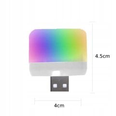 RGB LED vaivorykštė USB TYP-C telefono planšetė kaina ir informacija | Multimedijos grotuvai | pigu.lt
