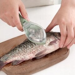 FISH Peeler с контейнером для чешуи Express Peeler для карпа цена и информация | Туристические ножи, многофункциональные приборы | pigu.lt