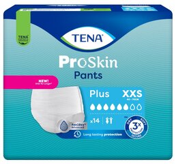 Sauskelnės Tena Pants Plus XXS, 14 vnt. kaina ir informacija | Sauskelnės, įklotai, paklotai suaugusiems | pigu.lt