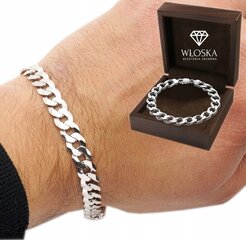 Vyriška sidabrinė Diamond Bracelet 5mm/22cm Sidabrinė apyrankė. 925 kaina ir informacija | Vyriški papuošalai | pigu.lt