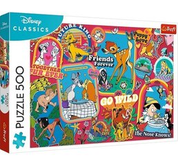 Dėlionė Disney Trefl, 500 d. kaina ir informacija | Dėlionės (puzzle) | pigu.lt