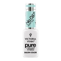 Hibridinis nagų lakas Victoria Vynn Pure Creamy Hybrid, 087 Light Teal, 8 ml цена и информация | Лаки, укрепители для ногтей | pigu.lt