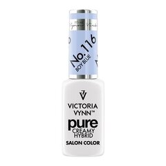 Hibridinis nagų lakas Victoria Vynn Pure Creamy Hybrid, 116 Boy Blue, 8 ml цена и информация | Лаки, укрепители для ногтей | pigu.lt