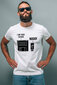 Marškinėliai Ctrl+ vyriški balti "Aš esu tavo tėvas..." CNTRLW10037_S kaina ir informacija | Vyriški marškinėliai | pigu.lt