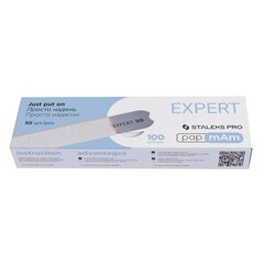 Файлы сменные papmAm для пилы прямой Staleks EXPERT 22 100 грит (50 шт/уп) цена и информация | Средства для маникюра и педикюра | pigu.lt