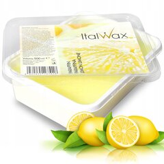 "ItalWax" kosmetinis parafinas "Lemon", 500 ml kaina ir informacija | Depiliacijos priemonės | pigu.lt