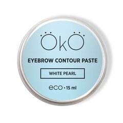 Antakių kontūro pasta Oko White Pearl, 15 ml kaina ir informacija | Antakių dažai, pieštukai | pigu.lt