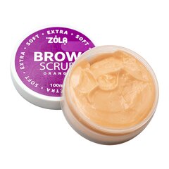 Antakių šveitiklis Zola Orange Fine Eyebrow Scrub, 100 ml kaina ir informacija | Veido prausikliai, valikliai | pigu.lt