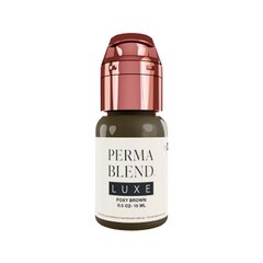 "Perma Blend Luxe Foxy Brown" pigmentas antakių permanentiniam makiažui, 15 ml kaina ir informacija | Antakių dažai, pieštukai | pigu.lt