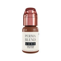 "Perma Blend Luxe True Copper" pigmentas permanentiniam antakių makiažui, 15 ml kaina ir informacija | Antakių dažai, pieštukai | pigu.lt