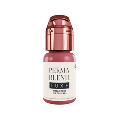 "Perma Blend Luxe Amelia Rose" pigmentas permanentiniam lūpų makiažui, 15 ml kaina ir informacija | Antakių dažai, pieštukai | pigu.lt