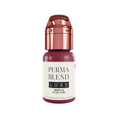 "Perma Blend Luxe Berry v2" pigmentas permanentiniam lūpų makiažui, 15 ml kaina ir informacija | Antakių dažai, pieštukai | pigu.lt