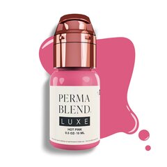 "Perma Blend Luxe Hot Pink" pigmentas permanentiniam lūpų makiažui, 15 ml kaina ir informacija | Antakių dažai, pieštukai | pigu.lt