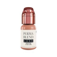 Permanentinio makiažo dažai Perma Blend Luxe Peach Veil, 15 ml kaina ir informacija | Antakių dažai, pieštukai | pigu.lt