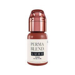 Permanentinio makiažo dažai Perma Blend Luxe Rouge, 15 ml kaina ir informacija | Antakių dažai, pieštukai | pigu.lt