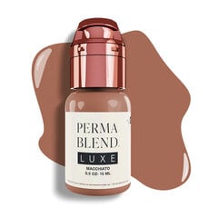 "Perma Blend Luxe Macchiato" pigmentas permanentiniam lūpų makiažui, 15 ml kaina ir informacija | Antakių dažai, pieštukai | pigu.lt