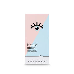 Fashion Lash Natural Black Mix L 0.07, 6-13 мм цена и информация | Накладные ресницы, керлеры | pigu.lt