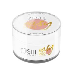 Gelis nagams Yoshi Gel Easy Pro, Cover Nude, 15 ml цена и информация | Лаки, укрепители для ногтей | pigu.lt