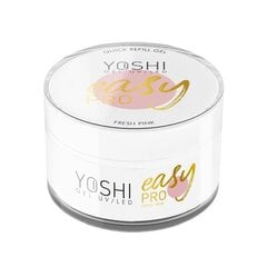 Gelis nagams Yoshi Easy Pro, Fresh Pink, 15 ml kaina ir informacija | Nagų lakai, stiprintojai | pigu.lt