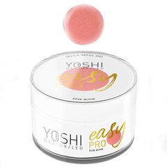 Gelis nagams Yoshi Gel Easy Pro, Pink Blink, 15 ml kaina ir informacija | Nagų lakai, stiprintojai | pigu.lt