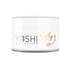 Gelis nagams Yoshi Jelly Pro, Cover Light Beige, 15 ml цена и информация | Лаки, укрепители для ногтей | pigu.lt