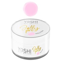 Gelis nagams Yoshi Jelly Pro, Milky Pinky, 15 ml kaina ir informacija | Nagų lakai, stiprintojai | pigu.lt