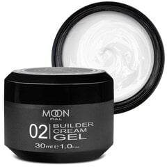 "Moon Full Builder" kreminis gelis Nr. 02, 30 ml kaina ir informacija | Nagų lakai, stiprintojai | pigu.lt