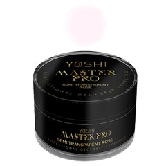 Savaime išsilyginantis gelis Yoshi Master PRO Semi Transparent Rose, 50 ml цена и информация | Лаки, укрепители для ногтей | pigu.lt